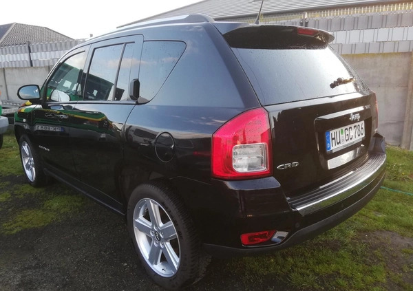 Jeep Compass cena 14900 przebieg: 156000, rok produkcji 2012 z Zaklików małe 352